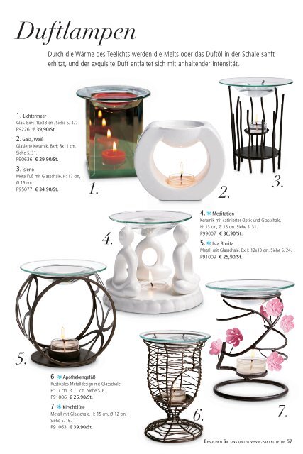 Hauptkatalog Jan-Aug 2012 - PartyLite Kataloge