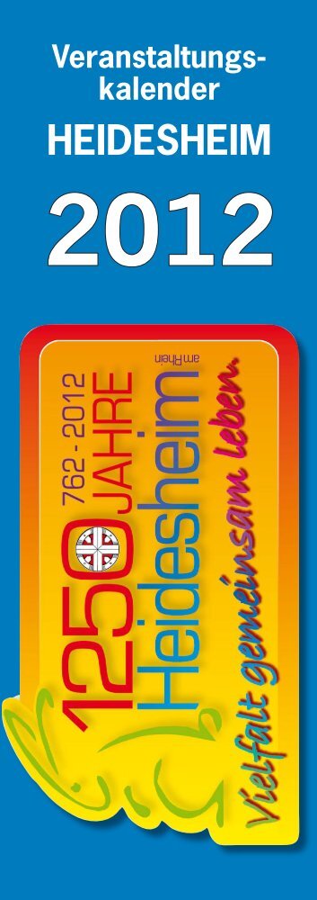 Veranstaltungskalender 2012 - Förderverein Erntedankfest und ...