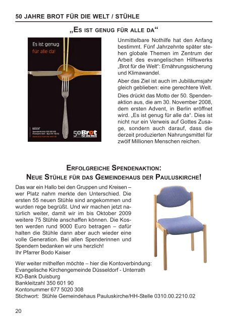 evangelisch in - Evangelische Kirchengemeinde Unterrath ...