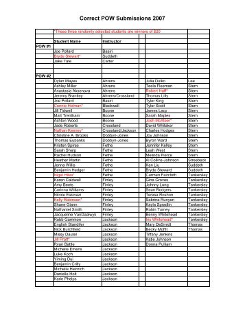 S07 results