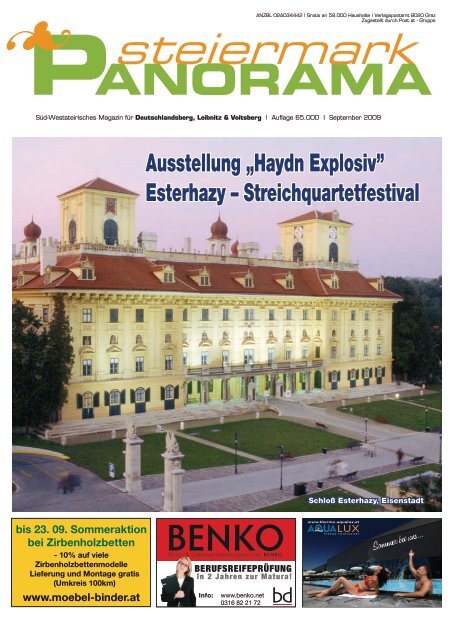 Ausgabe 07/09 - Steiermark Panorama