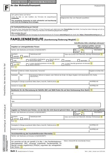 Familienbeihilfe - Gemeinde Steinbach an der Steyr