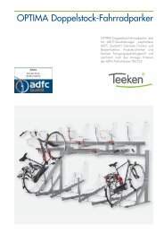 OPTIMA Doppelstock-Fahrradparker - Johannes Teeken KG