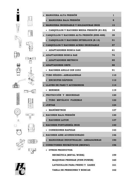 Catálogo completo - Hidraulica Carrera