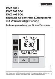 251918-34042-8055 LWZ 303 Regler.indd - Stiebel Eltron