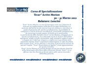 Corso di Specializzazione Tecar® Active Motion - ALPHAMED