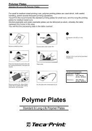 Polymer Plates - Teca-Print