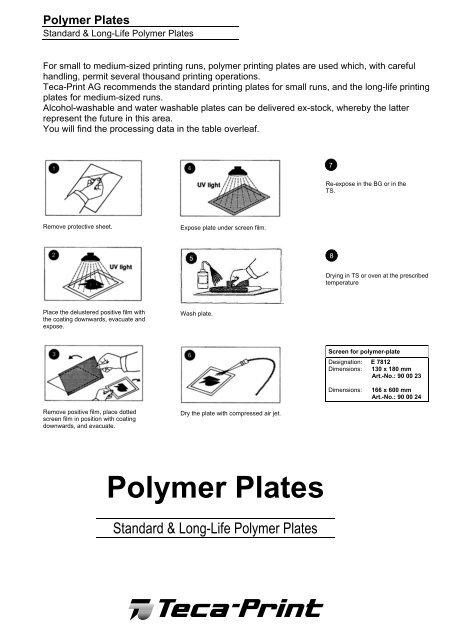 Polymer Plates - Teca-Print