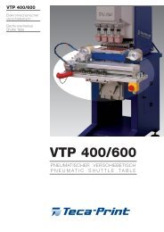 VTP 400/600 - Teca-Print