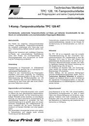 Merkblatt TPC 128 - Teca-Print AG