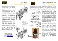 Zurüstteile Zahnradbahn Wagen: Aufbau und Betrieb ... - Ferro Train