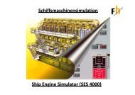 Ship Engine Simulator (SES 4000) Schiffsmaschinensimulation