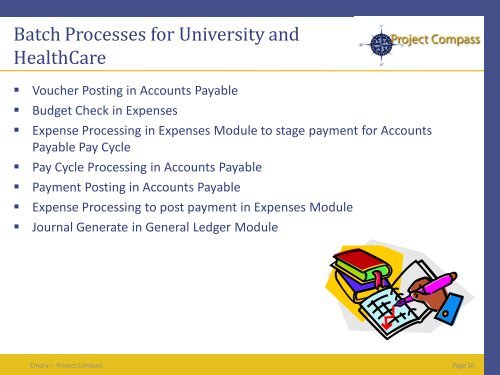 Transacting in PeopleSoft Financials - Project Compass - Emory ...