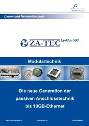 ZA-TEC LanFlex 500 Flyer - Zander-Gruppe