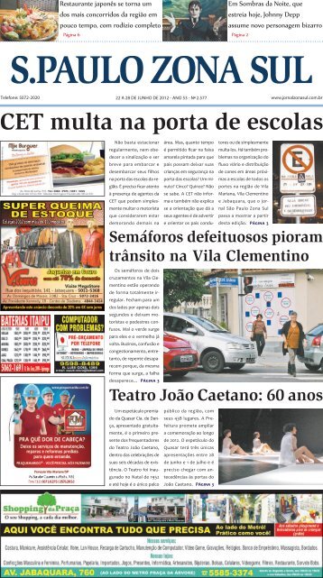 Download PDF - Jornal São Paulo Zona Sul