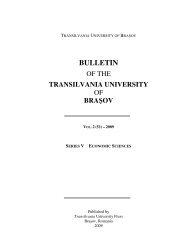 BULLETIN - Biblioteca Universitatii 