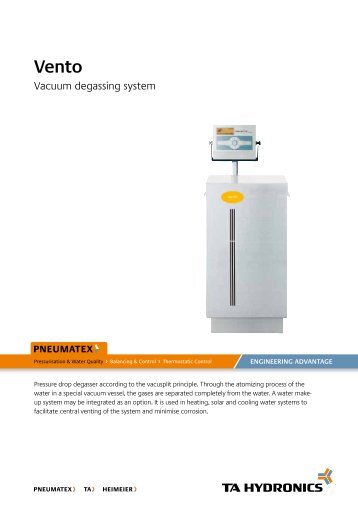 Vacuum degassing system