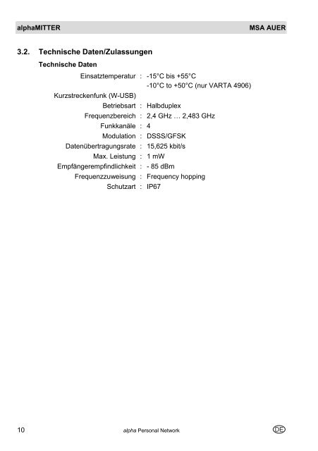 alpha Personal Network - Freiwillige Feuerwehr Aschaffenburg