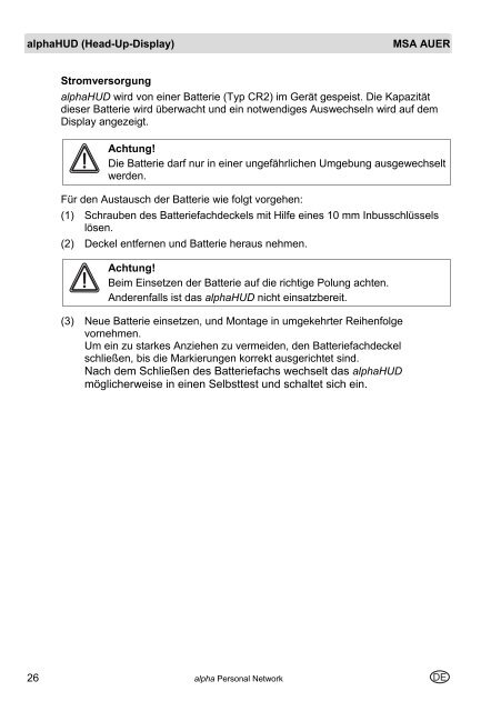 alpha Personal Network - Freiwillige Feuerwehr Aschaffenburg