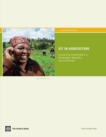 ict in agriculture - Commonwealth Telecommunications Organisation