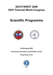 Final Scientific Programme _revised - sicot