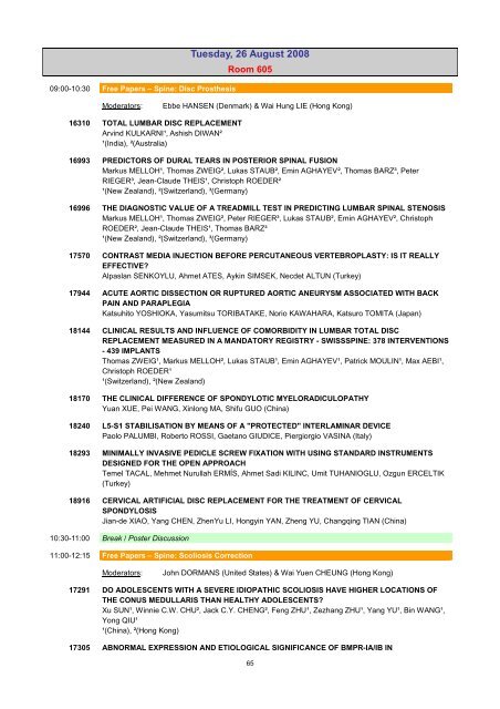 Final Scientific Programme _revised - sicot