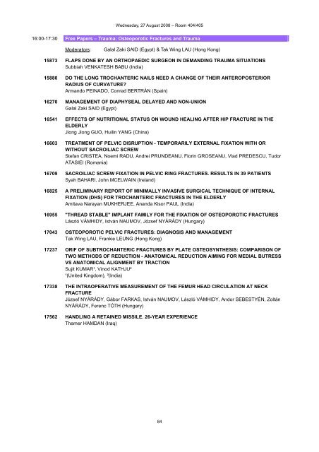 Final Scientific Programme _revised - sicot