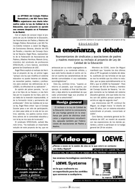 Publicación quincenal de información general 2002 ... - Calle Mayor