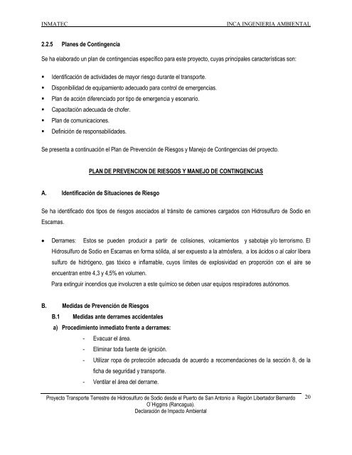 Transporte Terrestre de Hidrosulfuro de Sodio desde el