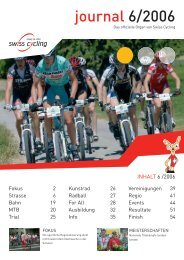 Swiss Cycling Journal 06/2006 - Velo-Moto-Club Männedorf