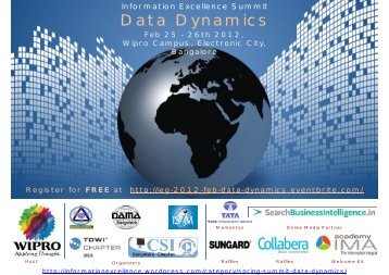 Information Excellence Summit Data Dynamics - ISiM