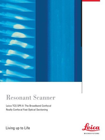 TCS SP5 II Resonant Scanner-Flyer_EN - Leica Microsystems