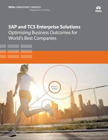 SAP and TCS Enterprise Solutions Optimizing Business Outcomes ...