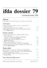 ifda dossier 79 - Dag Hammarskjöld Foundation