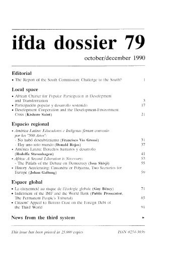 ifda dossier 79 - Dag Hammarskjöld Foundation