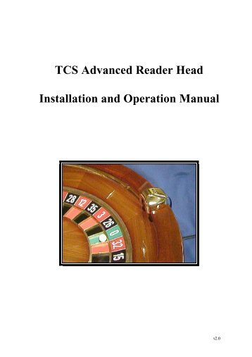 TCS Advanced Reader Head Installation and ... - Active Silicon