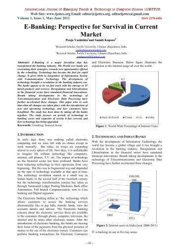 E-Banking - IJETTCS - International Journal of Emerging Trends ...