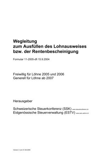 Wegleitung neuer Lohnausweis - KMU Plus AG