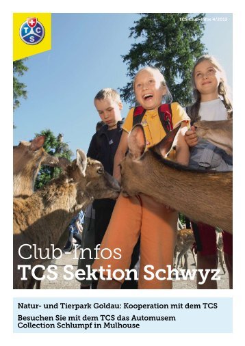 Club Infos September 2012 - beim TCS Sektion Schwyz