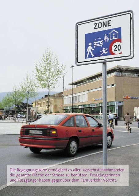 Verkehrsberuhigung innerorts - Bundesamt für Strassen