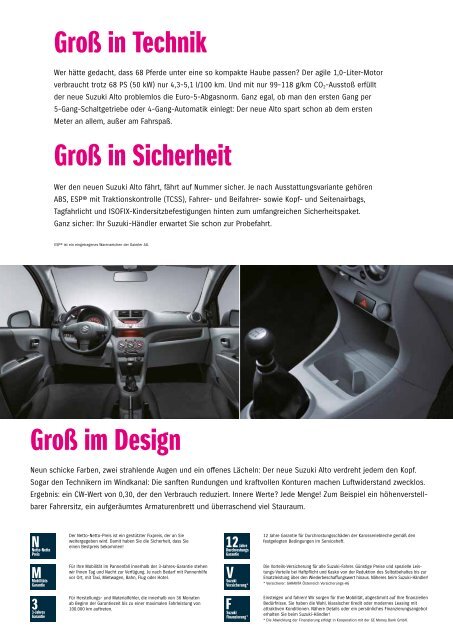 katalog inkl. technische daten (pdf) - Suzuki