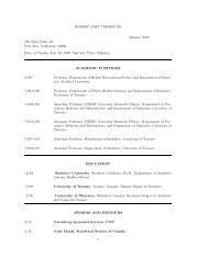 robert john tibshirani - Stanford University