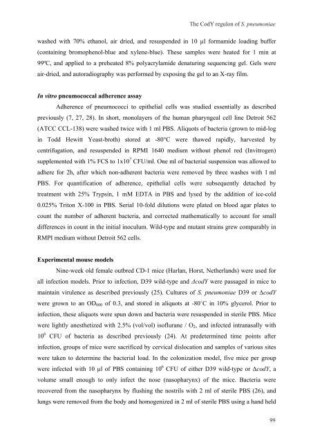 Gene regulation in Streptococcus pneumoniae - RePub - Erasmus ...