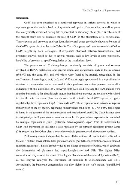 Gene regulation in Streptococcus pneumoniae - RePub - Erasmus ...