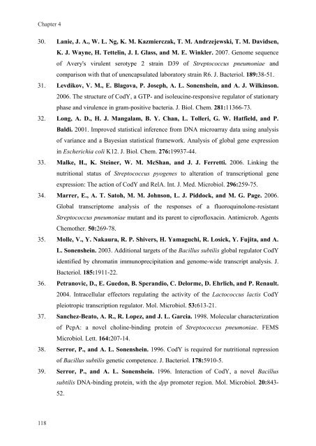 Gene regulation in Streptococcus pneumoniae - RePub - Erasmus ...