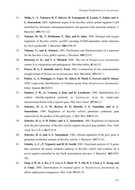 Gene regulation in Streptococcus pneumoniae - RePub - Erasmus ...