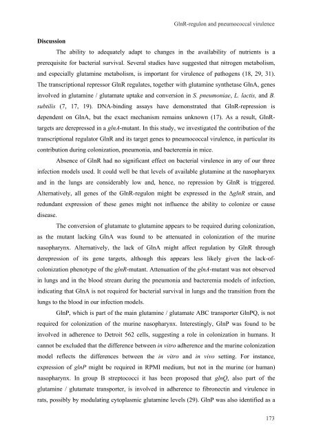 Gene regulation in Streptococcus pneumoniae - RePub - Erasmus ...