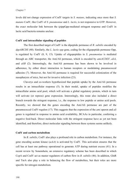 Gene regulation in Streptococcus pneumoniae - RePub - Erasmus ...