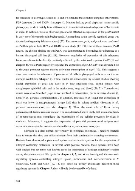 Gene regulation in Streptococcus pneumoniae - RePub - Erasmus ...