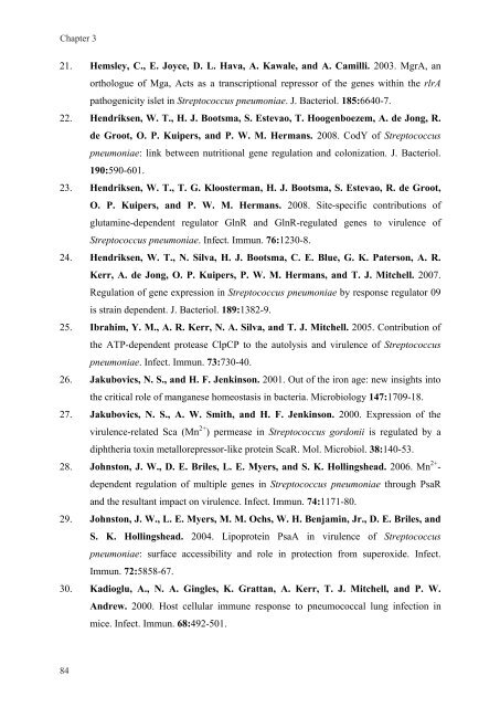 Gene regulation in Streptococcus pneumoniae - RePub - Erasmus ...